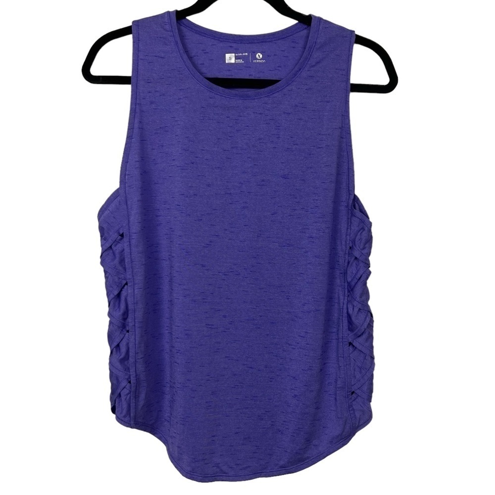 Xersion Purple Quick Dry Tank Top Small